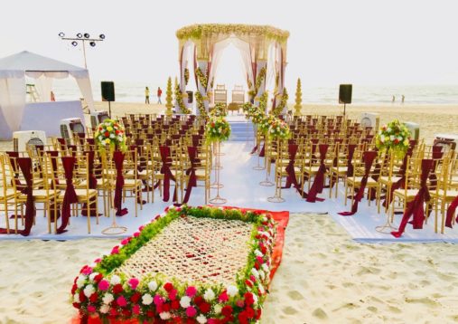 goa beach wedding cost